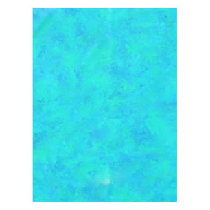 Mantel Patrón abstracto azul turquesa