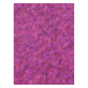 Mantel Patrón abstracto continuo de rojo rosa púrpura