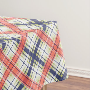 Mantel Patrón abstracto de plaid sin soldadura