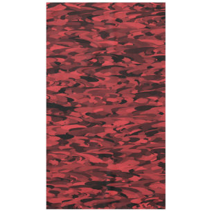 Mantel Patrón abstracto rojo negro