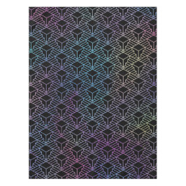 Mantel Patrón Art Déco Elegante Moderno Abstracto Colorid