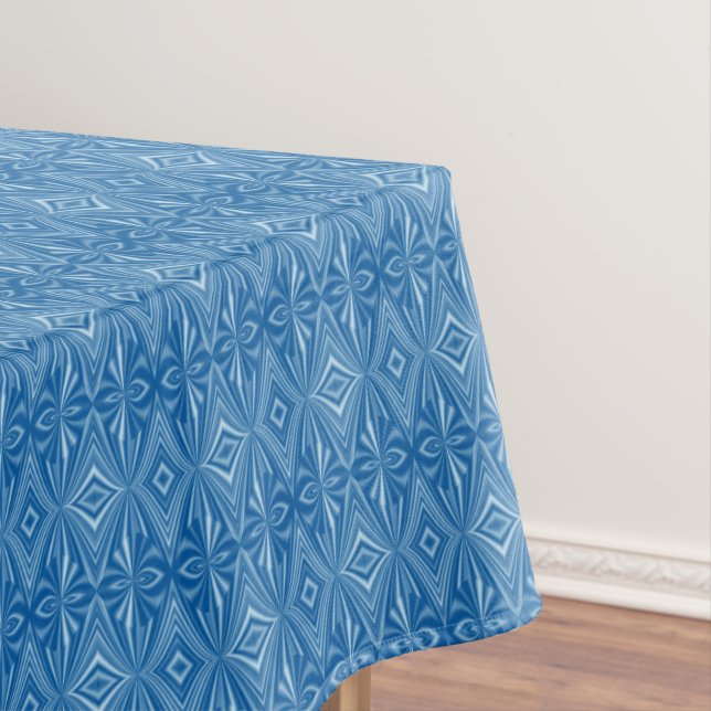 Mantel Patrón azul único y moderno (In Situ)
