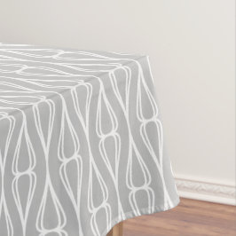 Mantel Patrón blanco gris moderno