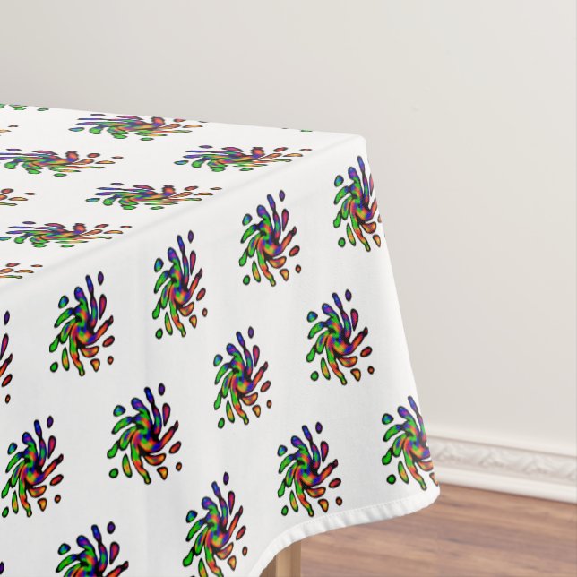 Mantel Patrón brillante y brillante de color (In Situ)