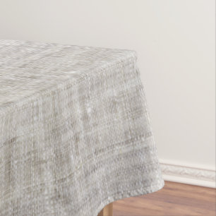 Mantel Patrón Burlap Elegante