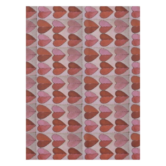 Mantel Patrón cardíaco vintage (Anverso)