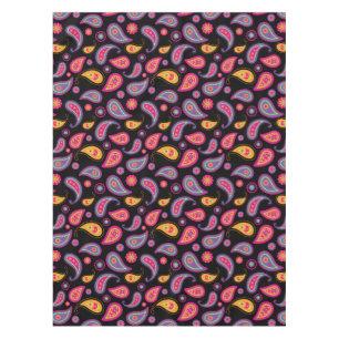 Mantel Patrón continuo de Paisley colorido