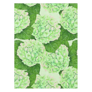 Mantel Patrón de acuarela de Hydrangea