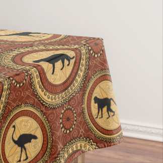 Mantel Patrón de animales africanos