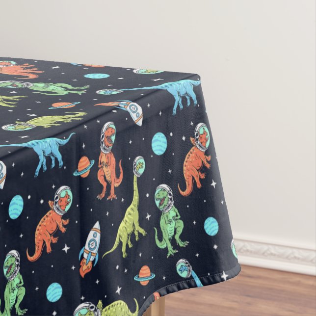 Mantel Patrón de Astronautas de Dinosaurios Infantiles (In Situ)