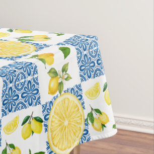 Mantel Patrón de baldosas de estilo francés mediterráneo