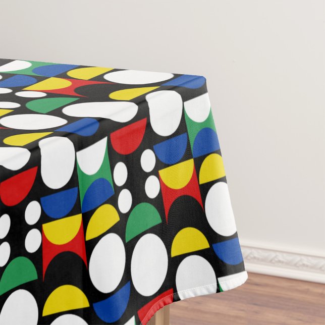 Mantel Patrón de Bauhaus Escandinavo Negro a Mediados del (Subido por el creador)