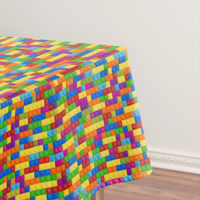 Mantel Patrón de bloque de creación colorido (In Situ)