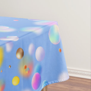 Mantel Patrón de bolas flotantes 3D. Sin BG