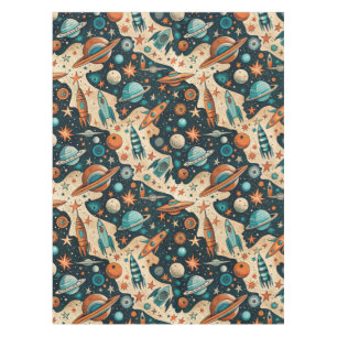 Mantel Patrón de buques de cohetes de naves espaciales vi