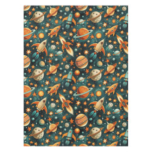 Mantel Patrón de buques de cohetes de naves espaciales vi