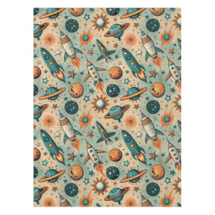 Mantel Patrón de buques de cohetes de naves espaciales vi