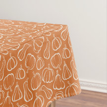 Patrón de calabaza naranja decoración de otoño Hal