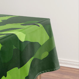 Mantel Patrón de camuflaje militar verde forestal
