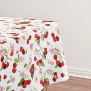 Mantel Patrón de cerezas 1