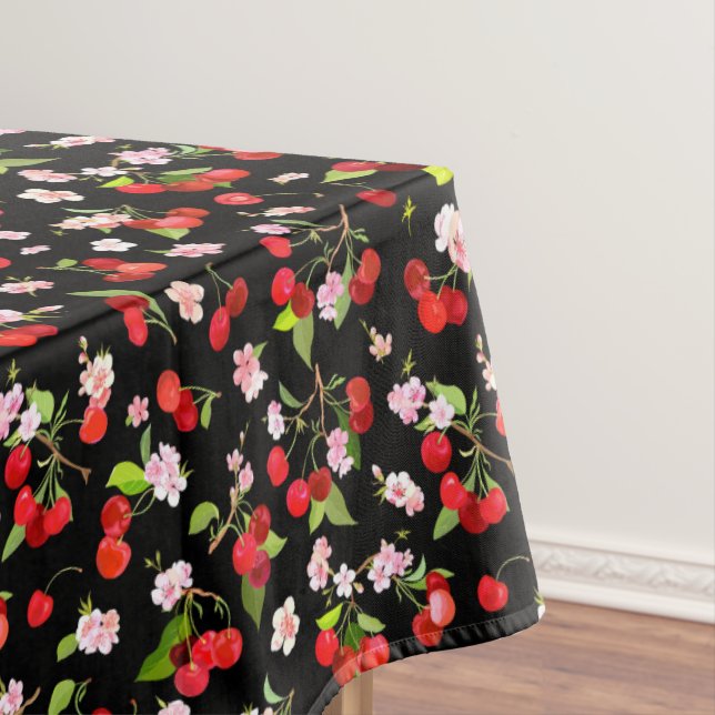Mantel Patrón de cerezas 2 (In Situ)
