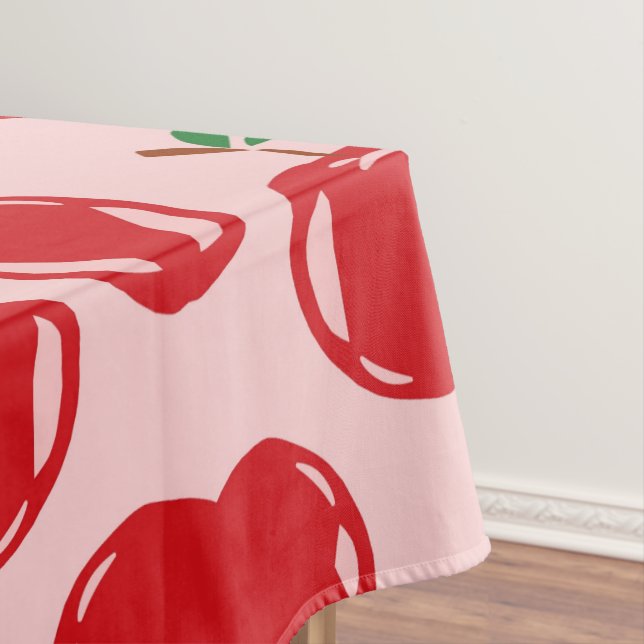 Mantel Patrón de cerezo rojo dulce (In Situ)