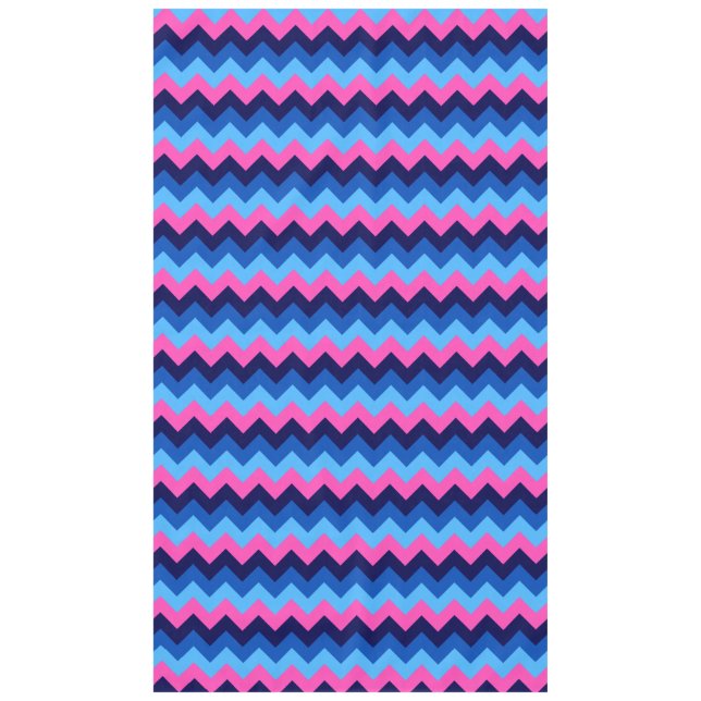 Mantel Patrón de Chevron rosa azul de Guay Tablilla grand (Anverso)