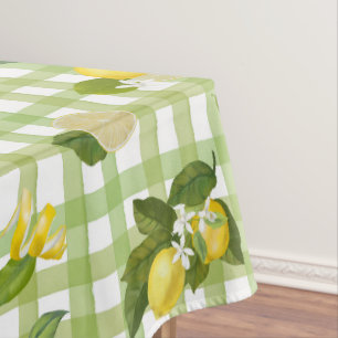 Mantel  Patrón de Citrus Mediterráneo de Picnic 