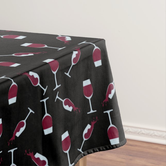 Mantel Patrón de copa para vino tinto  (In Situ)
