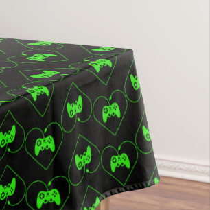 Mantel Patrón de Corazón de Controlador de Videojuego Ver