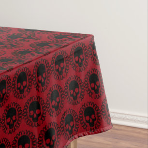 Mantel Patrón de cráneo Elegante Gótico divertido de Hall