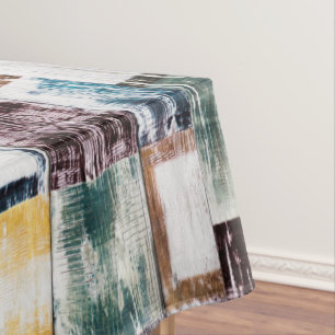 Mantel Patrón de cuadrados coloridos