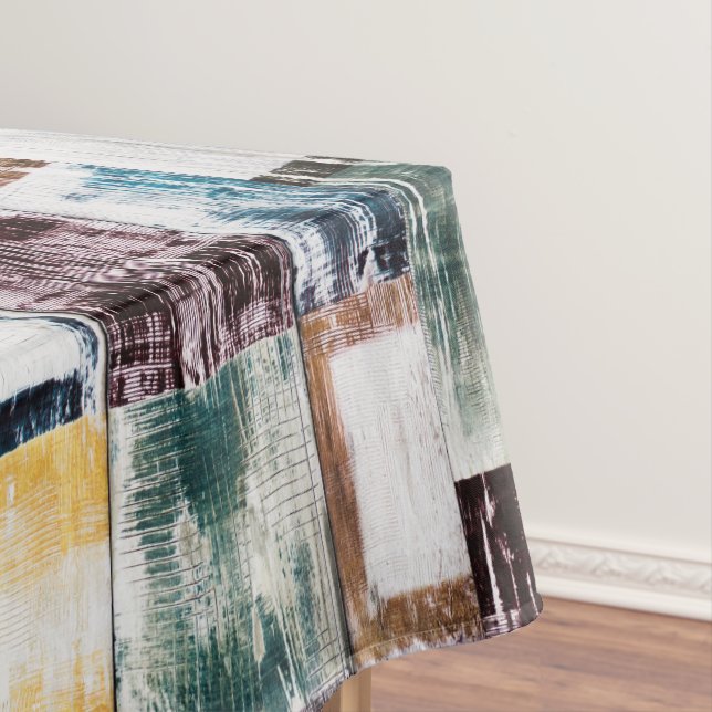 Mantel Patrón de cuadrados coloridos (In Situ)