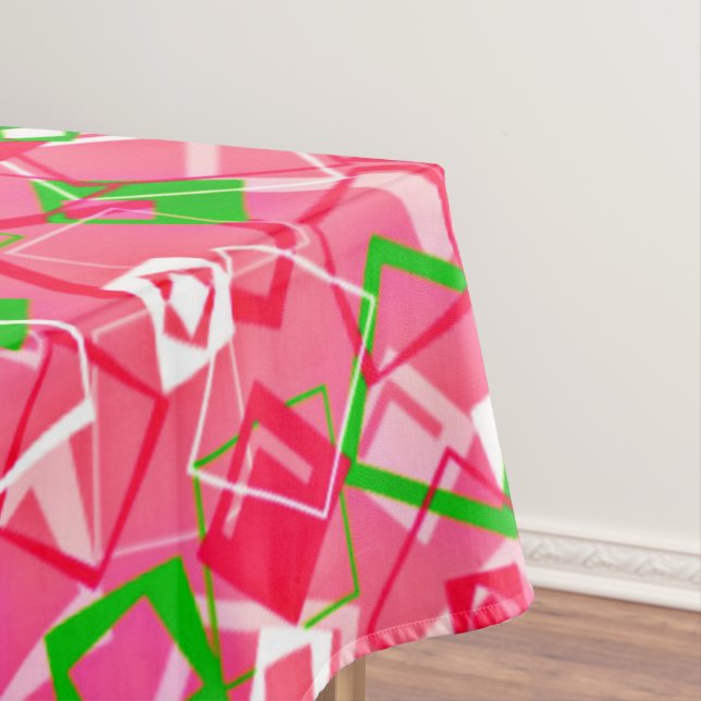 Mantel Patrón de cuadrados retro (In Situ)