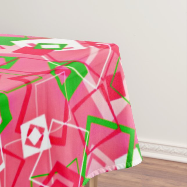 Mantel Patrón de cuadrados retro (In Situ)