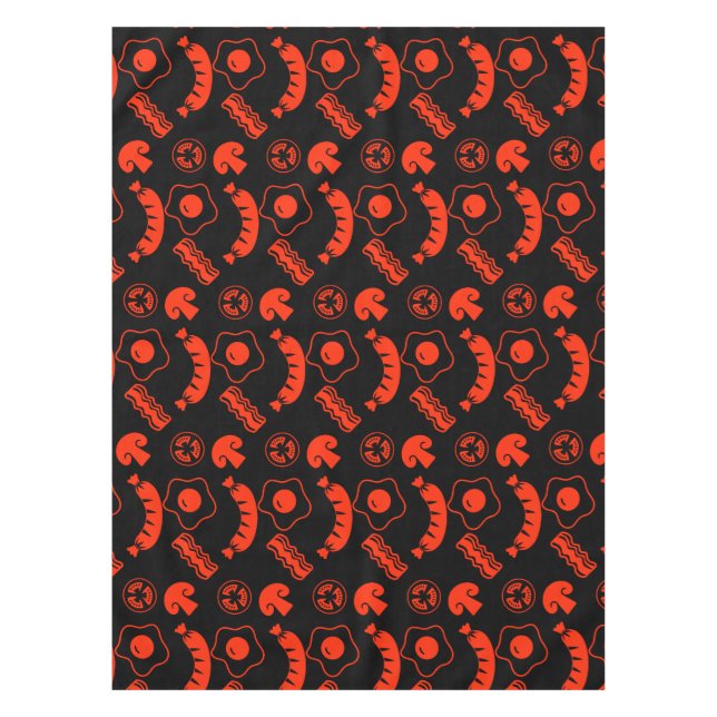 Mantel Patrón de desayuno inglés (Anverso)