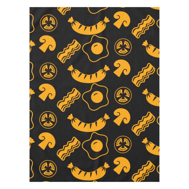 Mantel Patrón de desayuno inglés (Anverso)