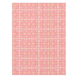 Mantel Patrón de desplazamiento de corales