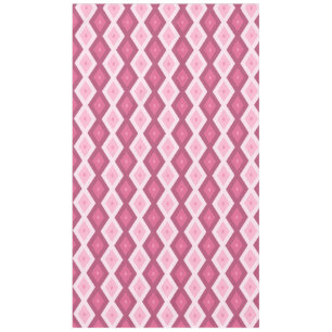 Mantel Patrón de diamante rosa