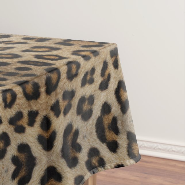 Mantel Patrón de estampado de animal de piel de leopardo  (In Situ)