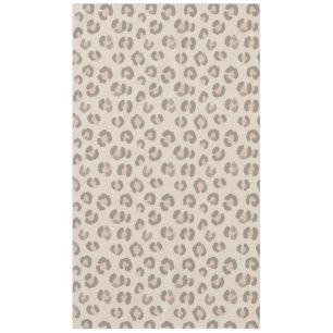 Mantel Patrón de estampado de leopardo neutro