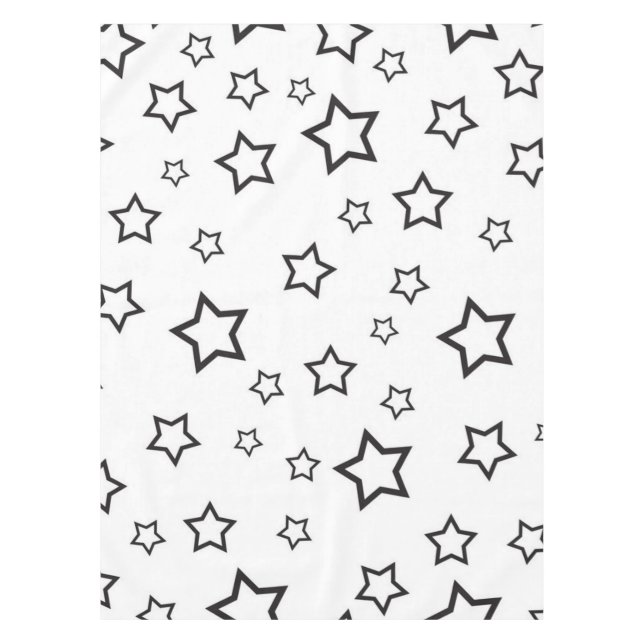 Mantel Patrón de estrellas (Anverso)
