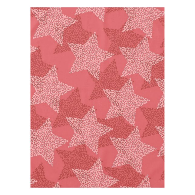 Mantel Patrón de estrellas (Anverso)