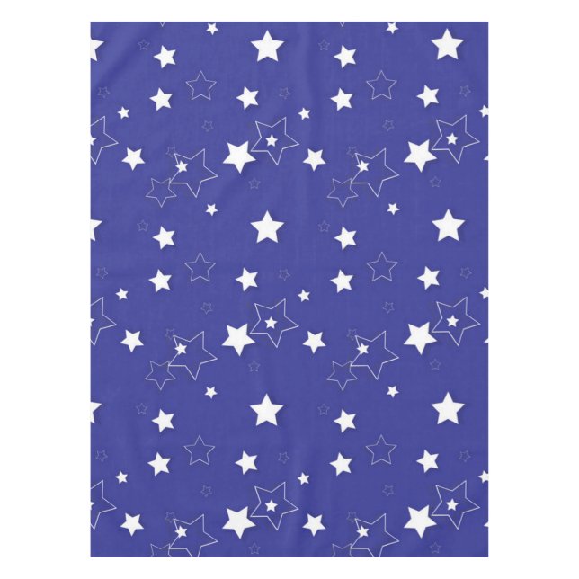 Mantel Patrón de estrellas (Anverso)