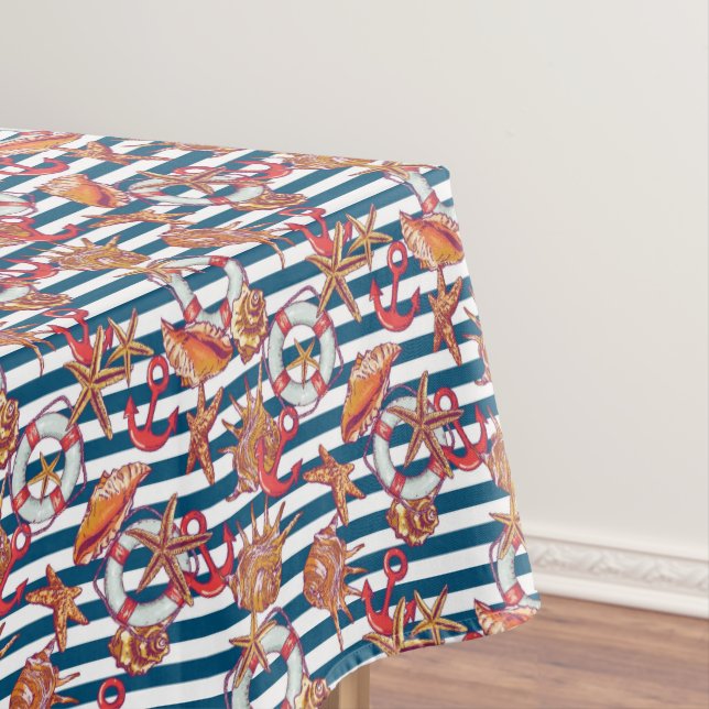 Mantel Patrón De Estriberas Y Fosas (In Situ)