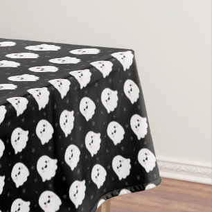 Mantel Patrón de Fantasma Adorable – Diseño Perfecto para