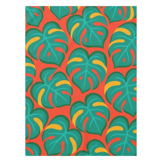 Mantel Patrón de Fiesta Tropical (Anverso)