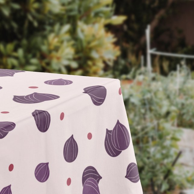 Mantel Patrón de fijación (Fig Pattern Tablecloth)