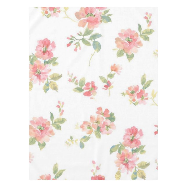 Mantel Patrón de flor (Anverso)
