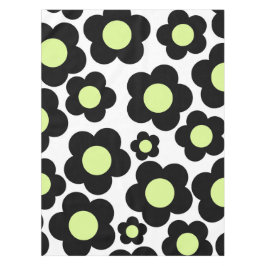 Mantel Patrón de flor hippie verde neonatal precoz
